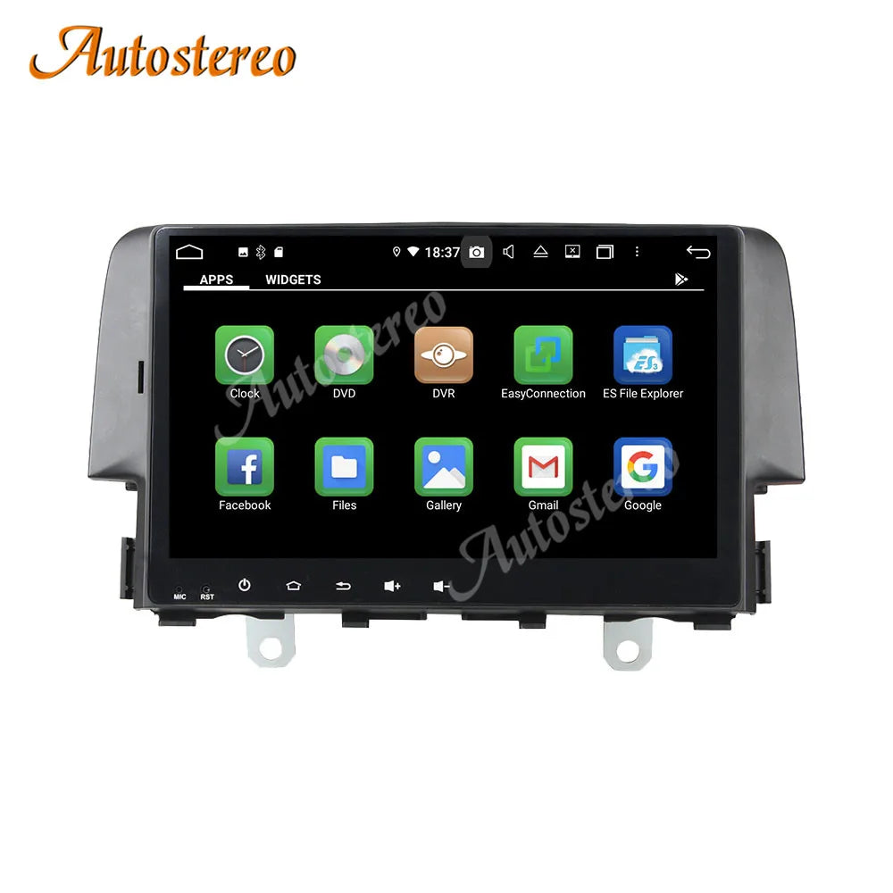 Carplay For Honda Civic 2016-2021 Android 13.0 Car Radio GPS Navigation Multimedia Player