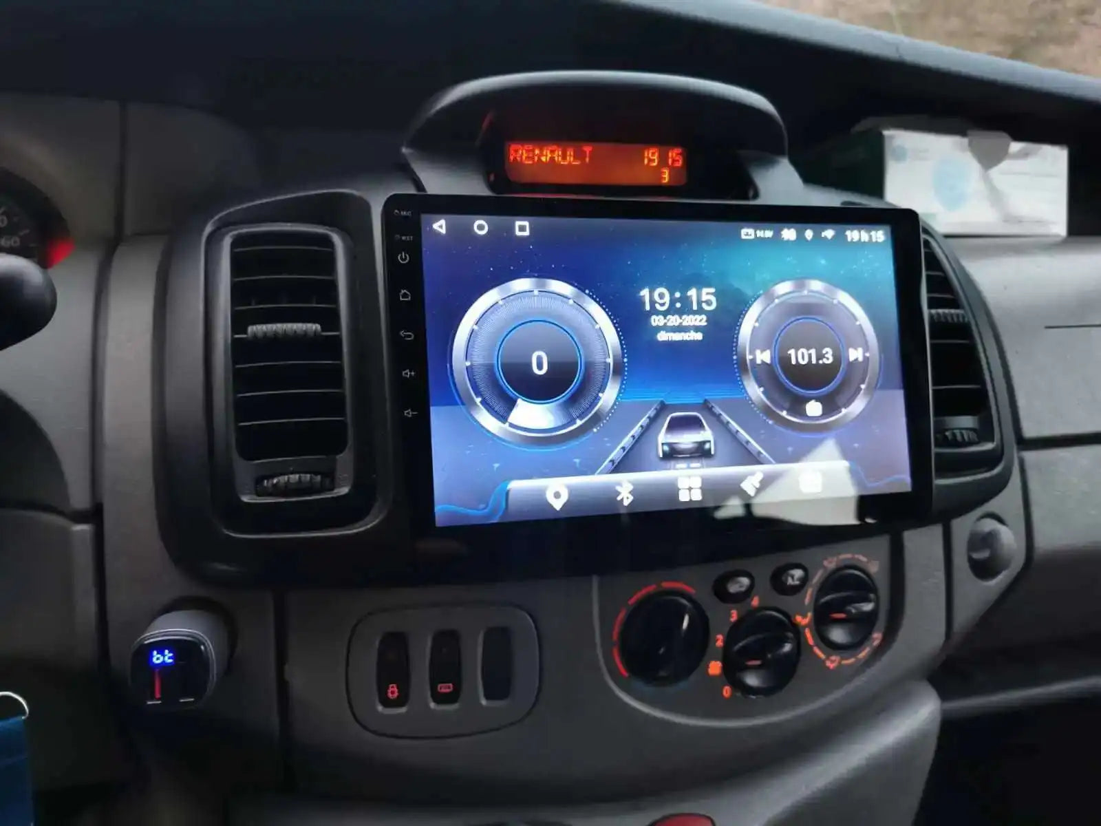 For Renault Trafic Nissan Primastar Opel Vivaro android 14 2007 Car Radio Multimedia Video