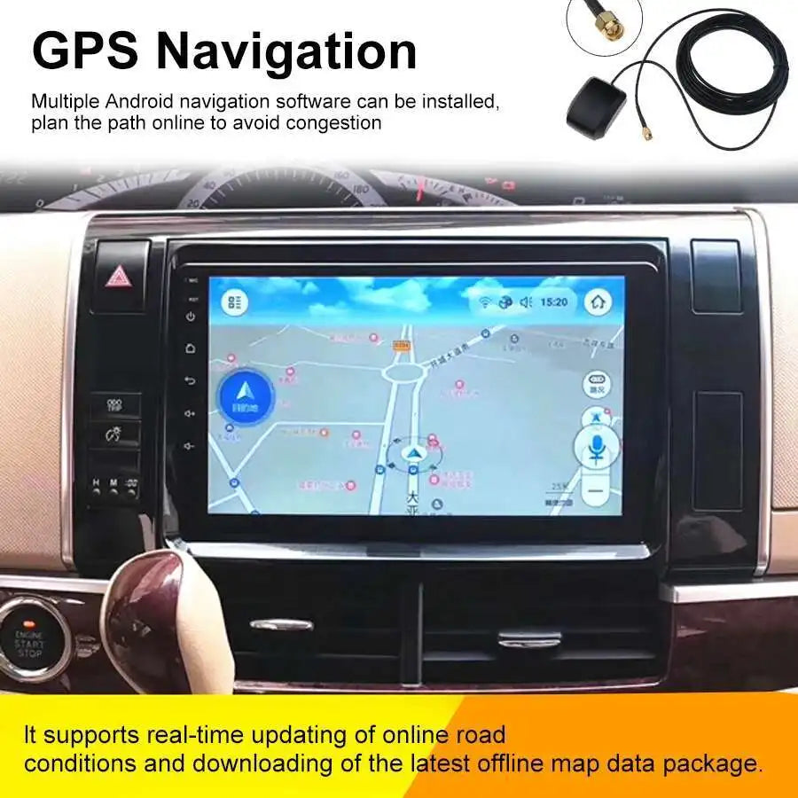Android 14 Multimedia Car Video Player GPS For Toyota Previa 3 III XR50 Estima 2006-2019 T