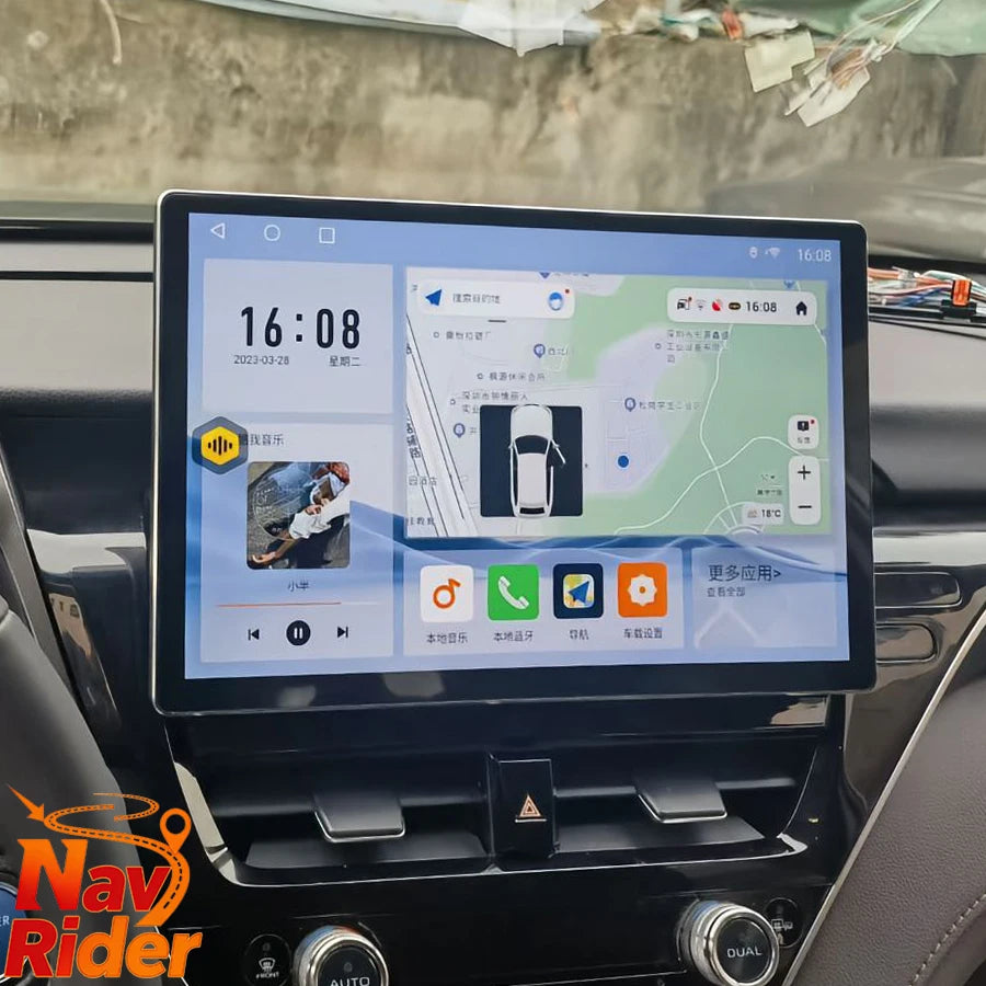 Screen Android For Toyota Camry 2021 2022 13.3 Inch Car Radio DVD Multimedia Player GPS Na | AUTOKITSHOP