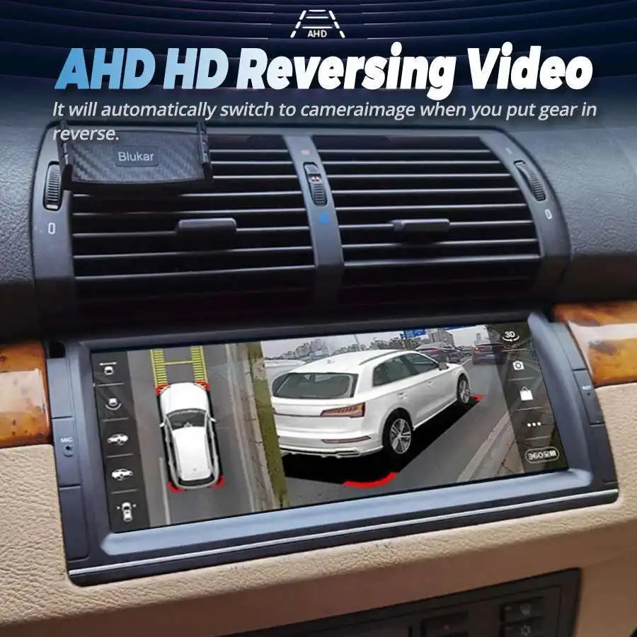 For BMW 5 E39 X5 E53 M5 E38 1994-2007 8G+128GB 2DIN Car Radio Android 13 Screen GPS Stereo