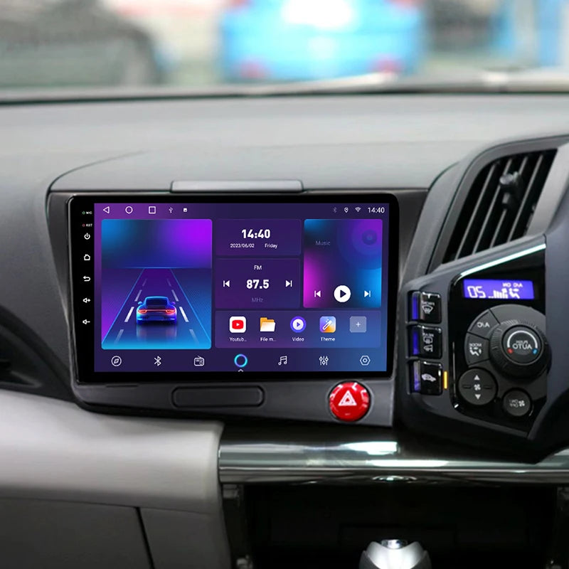 For Honda 2006-2013 CRZ 9 Inch DVD Radio Android Stereo Frame Panel Fascia Dashboard Multi