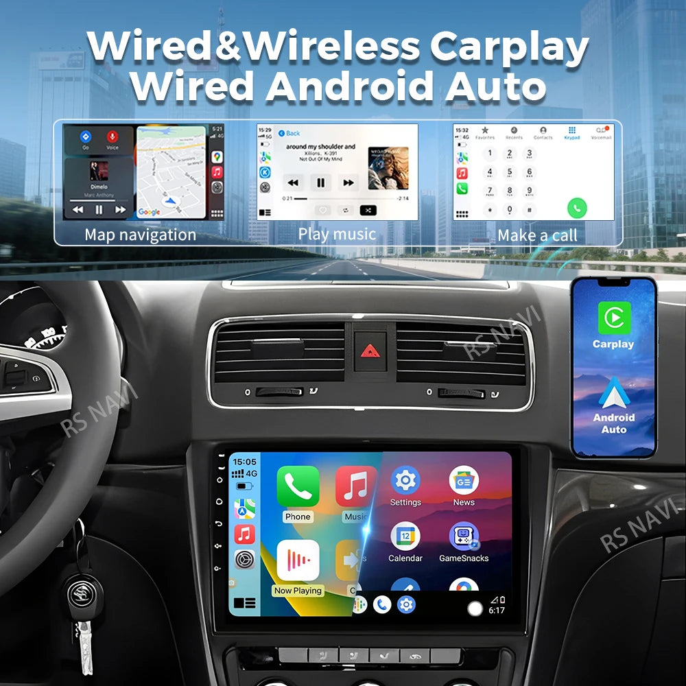 Android 16 For Skoda Yeti 5L 2009 2010 2011 2012 2013 2014 Car Radio Navigation Multimedia