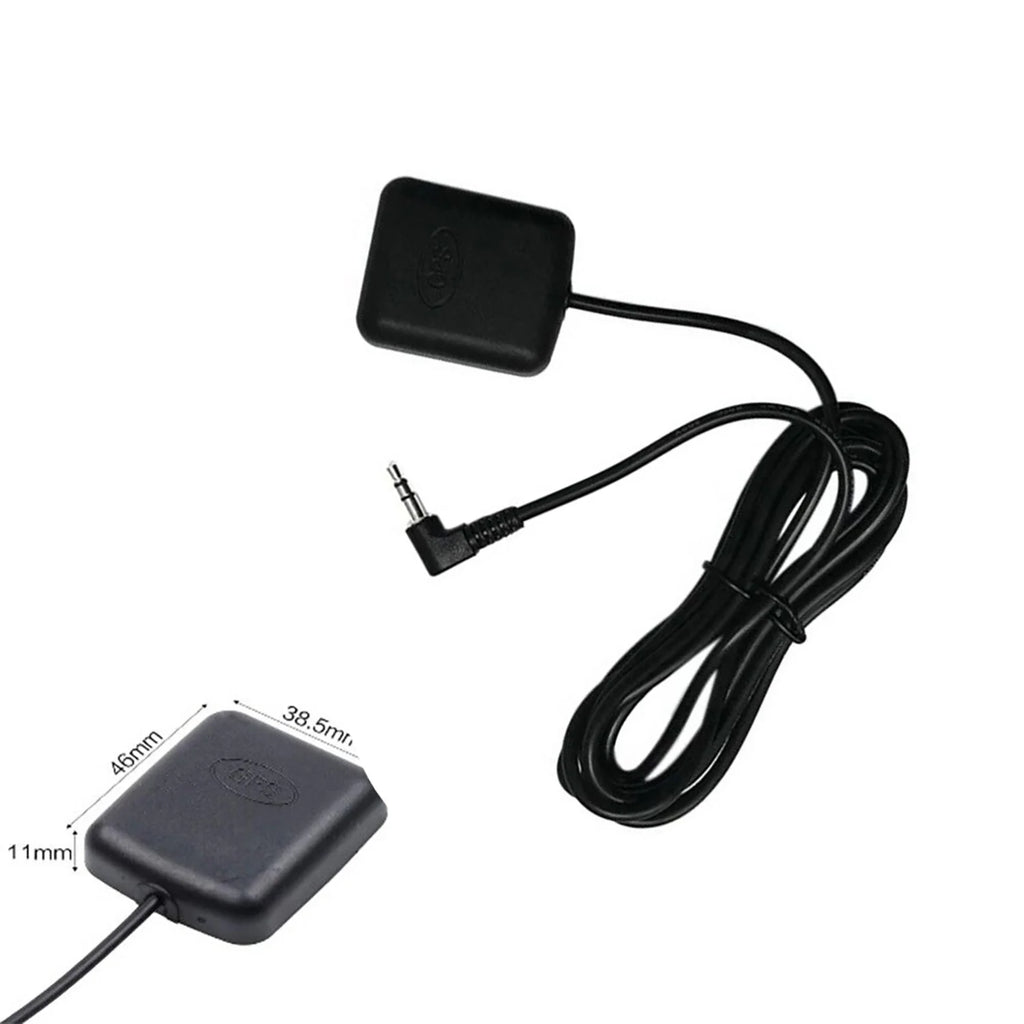 3.5mm Elbow External GPS Antenna For Car Truck SUV Dash Cams Dash Camera Automobiles, Inpu