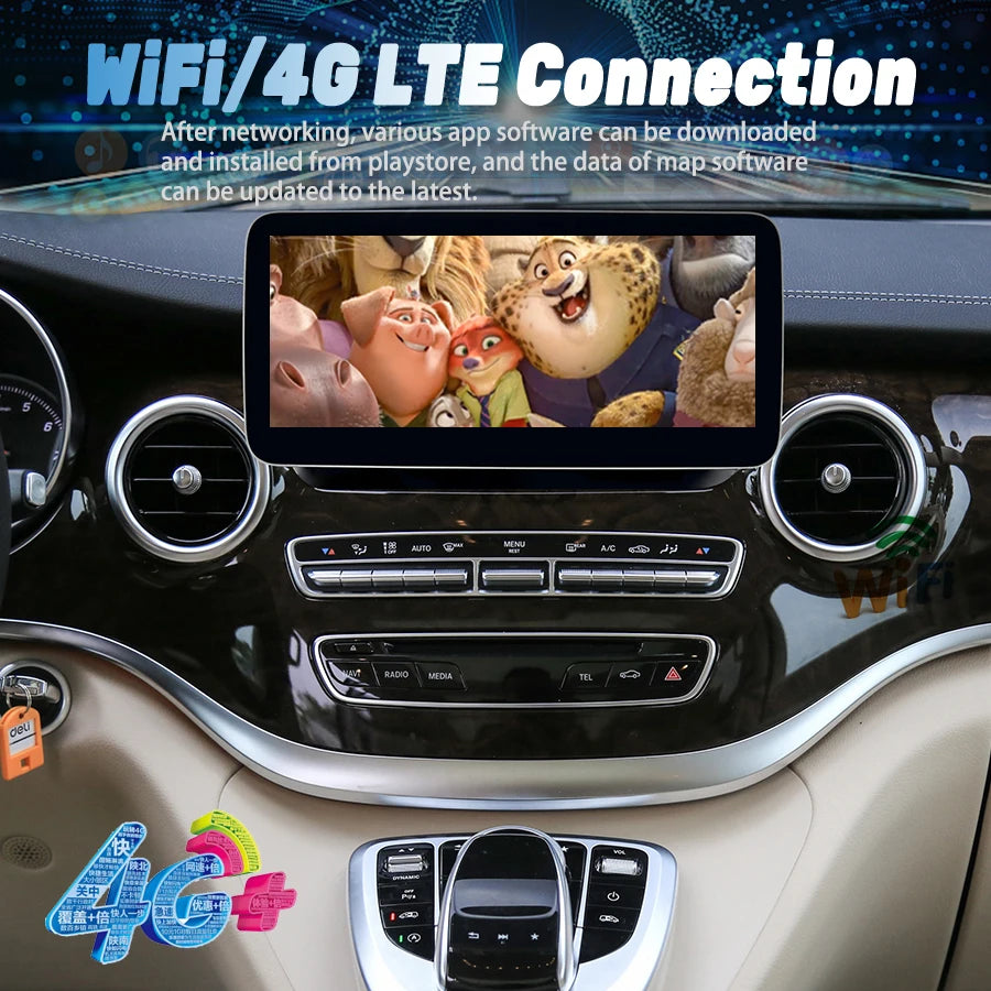 RGB - Ambient Light - for Mercedes V260 W447 V250 - Car Interior Lighting | AUTOKITSHOP