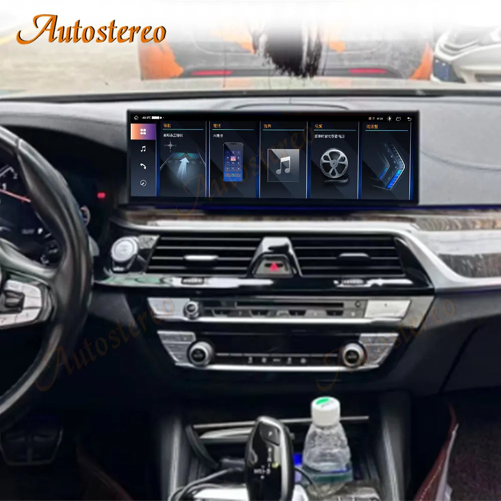 ID8 14.9 Inch Android Carplay For BMW 5 G30 G31 G32 G38 EVO 2017 2018 2019 Multimedia Play