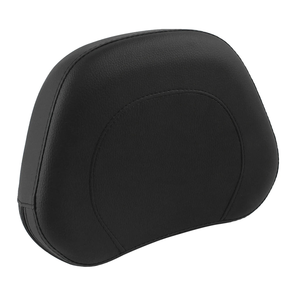 Universal Motorcycle Rear Backrest Passenger Sissy Bar Cushion Pad For Harley Honda Yamaha Suzuk - Automotive LED Light