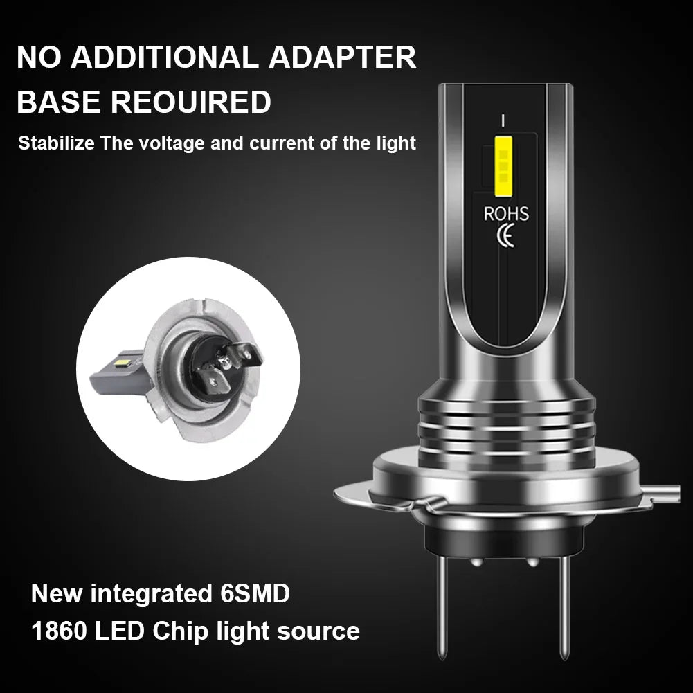 H4 LED Car Headlight Bulbs H7 H11 H8 H9 9006 HB4 H1 9005 HB3 CSP Chip Lamp 16000LM Auto Fo