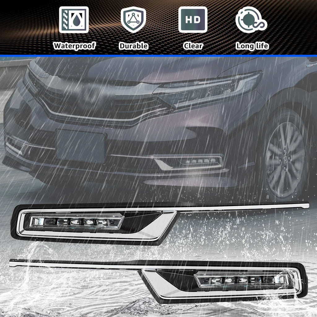 Led DRL For Honda Fit Shuttle 2019 2020 2021 2022 2023 2024 Daytime Running Lights Auto Fo | AUTOKITSHOP
