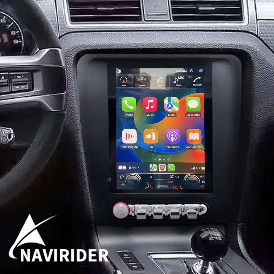 4G Carplay Head Unit Touch Screen For Ford Mustang 2011-2014 Navi GPS 9.7'' Radio Stereo C