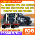 20000LM LED Fog Lights 60W Fog Lamps 12V 6000K For BMW E92 F34 F31 F33 F83 F32 F82 F36 F10