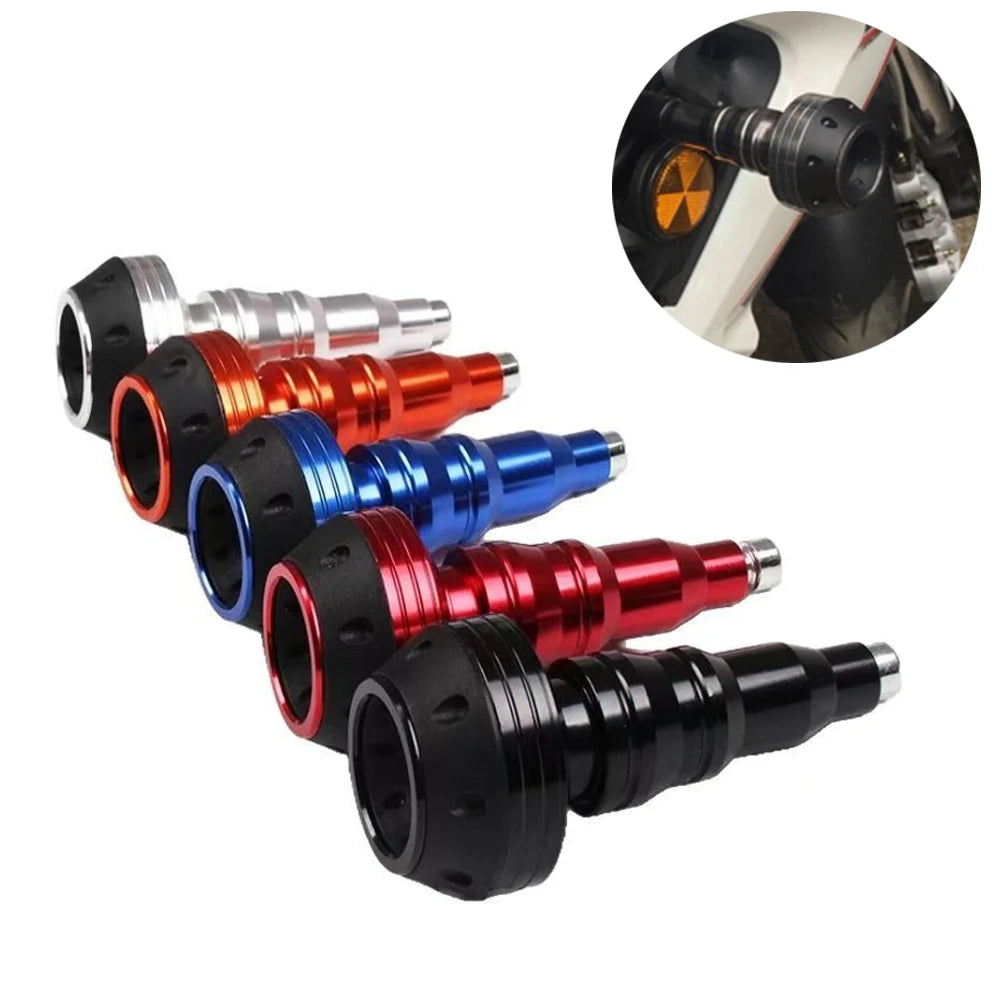 Universal Motorcycle Protector Anti Crash Caps Durable M10 Motorbike Frame Anti-Falling Slider F - Automotive LED Light