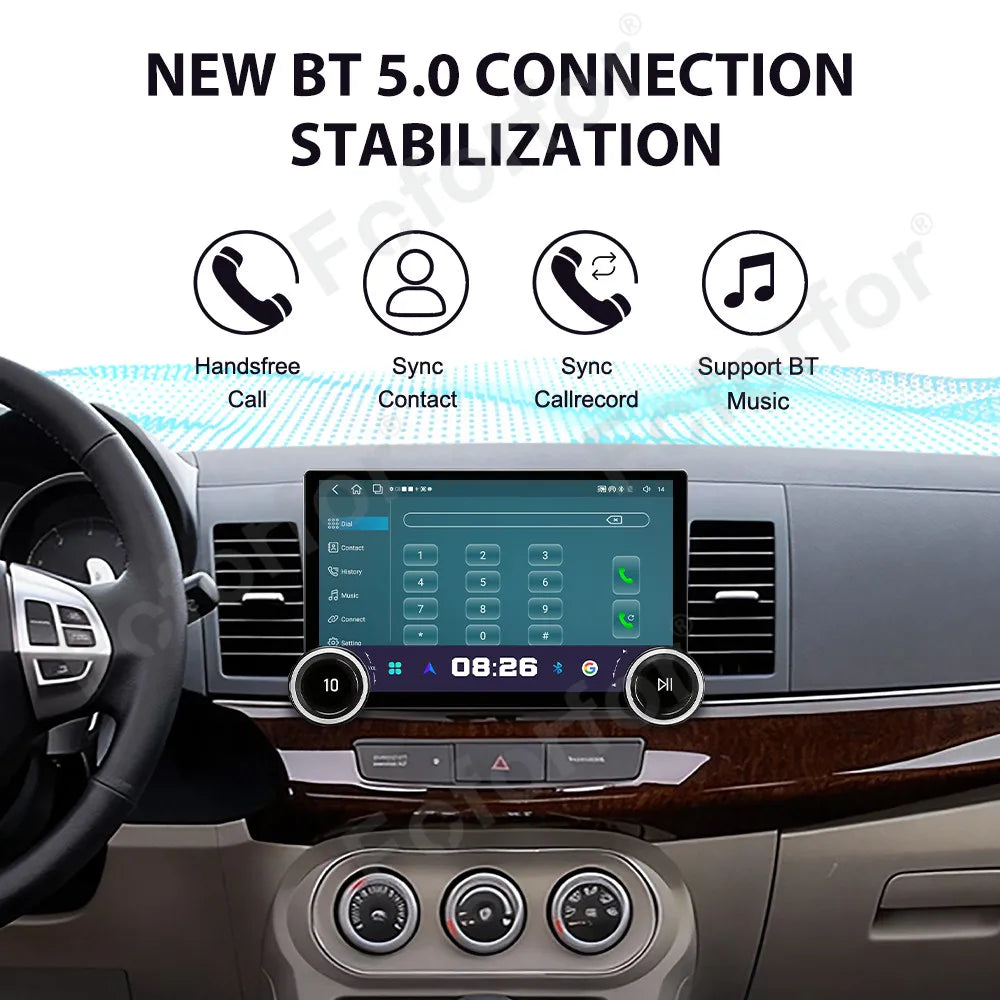 Advanced Elite 11.5 Inch Android 15 Large Full HD Touch Wireless CarPlay GPS Navi Media Pl
