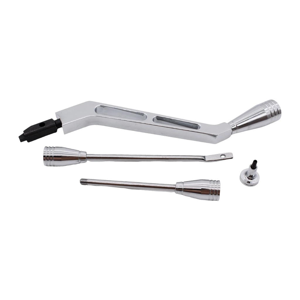 Polished Billet Aluminum Column Shifter Lever Turn Signal Hazard Tilt FOR Chevrolet 1967-1