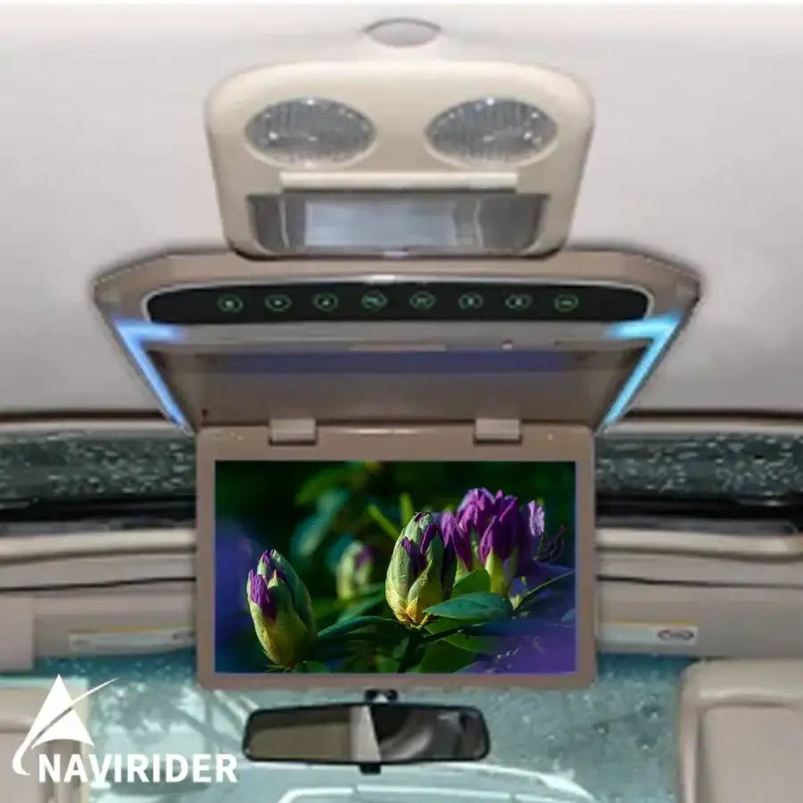 10.1 Inch 800*480 Universal Car Roof Ceiling Monitor MP5 Multimedia Video Player with WIFI
