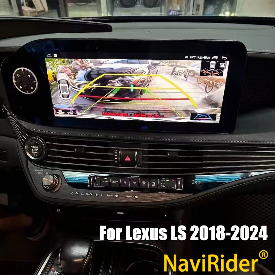 12.3" Android15 Qualcomm Screen For Lexus LS500h LS 2018-2024 Auto Radio Car Multimedia Pl | AUTOKITSHOP