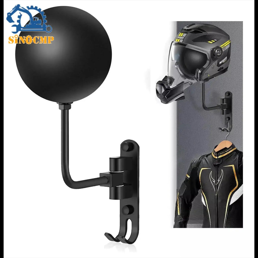 Helmet Wall Mounted Motorcycle Helmet Holder Bracket Motorcycle Equipments & Parts