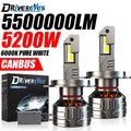 5200W H7 H11 H4 LED Headlight 5500000LM K5C Canbus 4300K 6000K H1 HB3 9005 H8 HB4 9006 H9