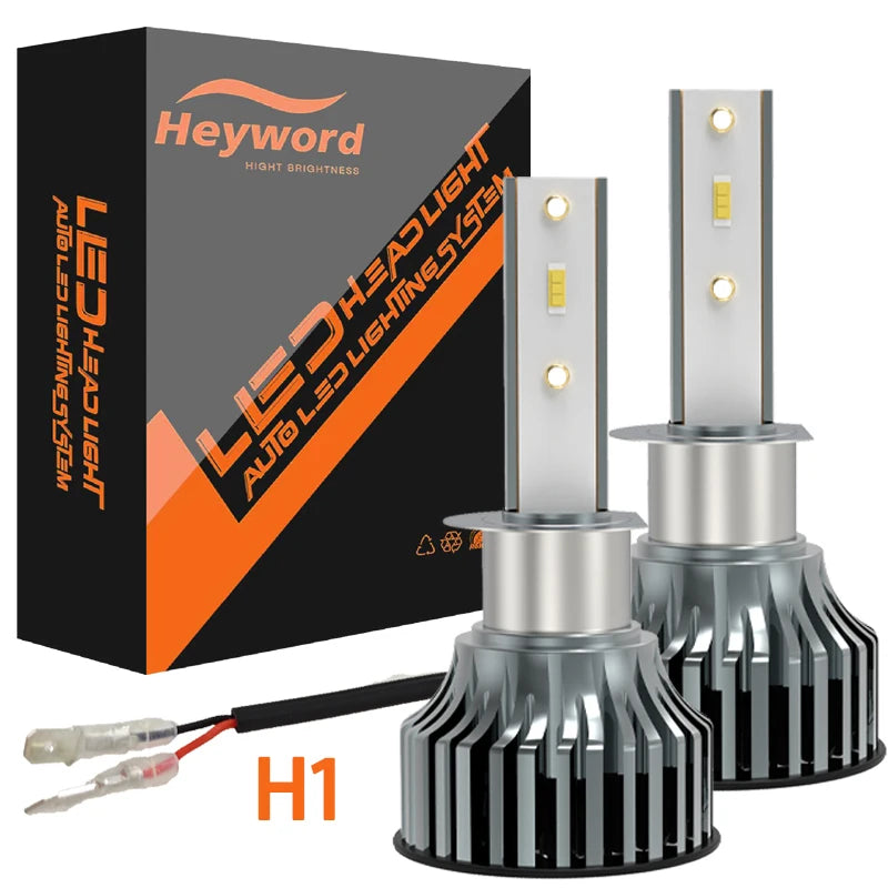 Heyword 150000lm 450W 1860 CSP chip 3000k/4300k/6000k/8000k Car LED Headlight   h4 h7 h1 LED headlights 9005 H7  h11 led light