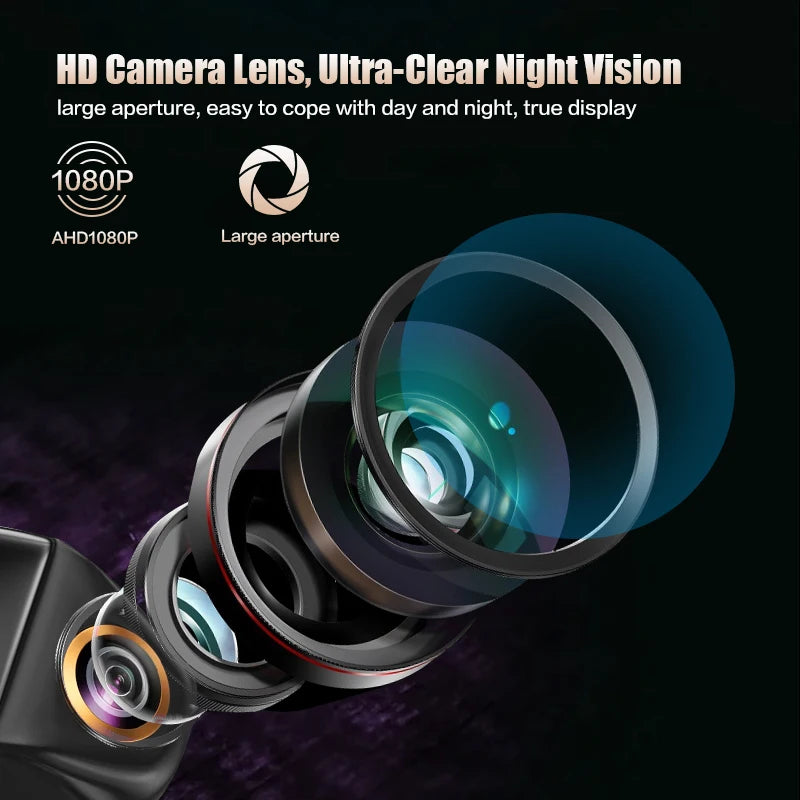 AHD 1080P 170°CCD AHD Night Vision Waterproof Front View Camera with Audi Logo for A1 A2 A