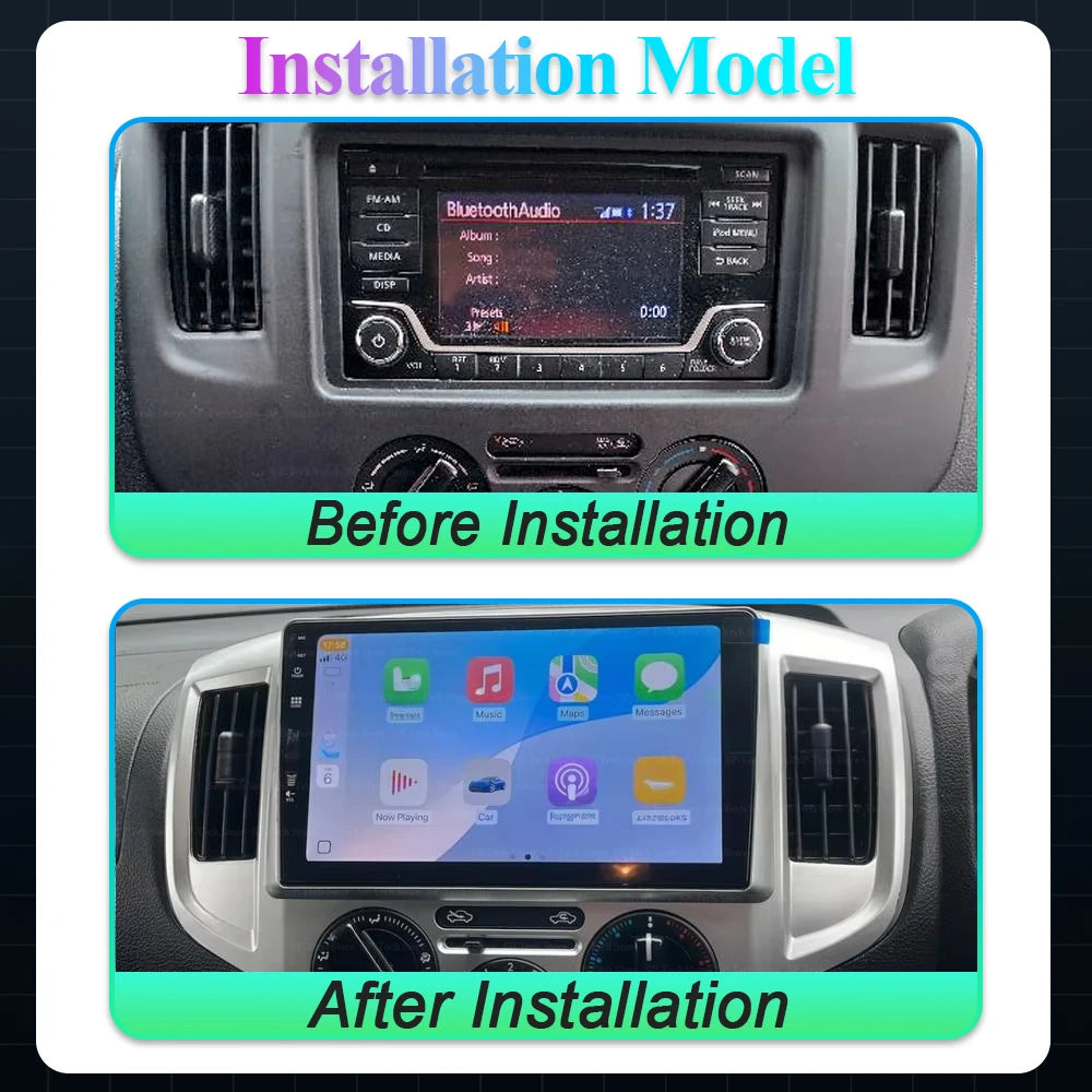 Car Radio Android 16 For Nissan Nv200 Nv 200 2009-2013 Gps Navigation Stereo Multimedia Pl | AUTOKITSHOP