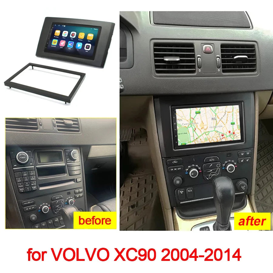 7" Touch Screen Android Car Radio Video Multimedia Player For Volvo XC90 2004-2014 Stereo