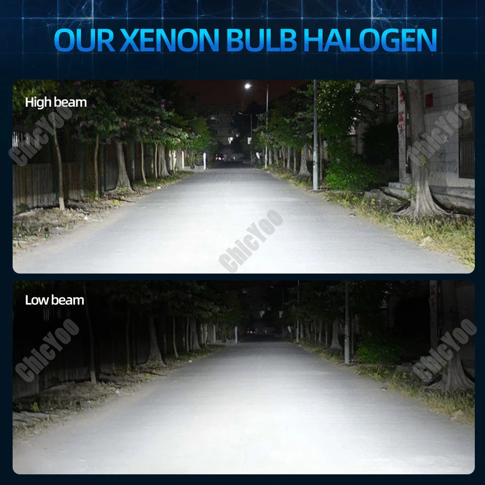 2X 20000LM 120W High Power H11 H8 H9 LED Headlight 3570 CSP Chip Car Turbo Light 6500K Whi