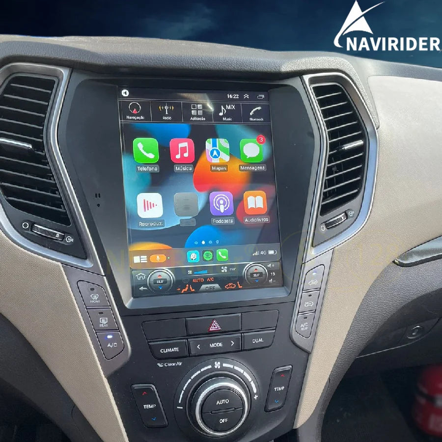 4G LTE Android 15 For Hyundai Santa Fe 2013 2014 2015 2018 IX45 Multimedia Player Stereo C