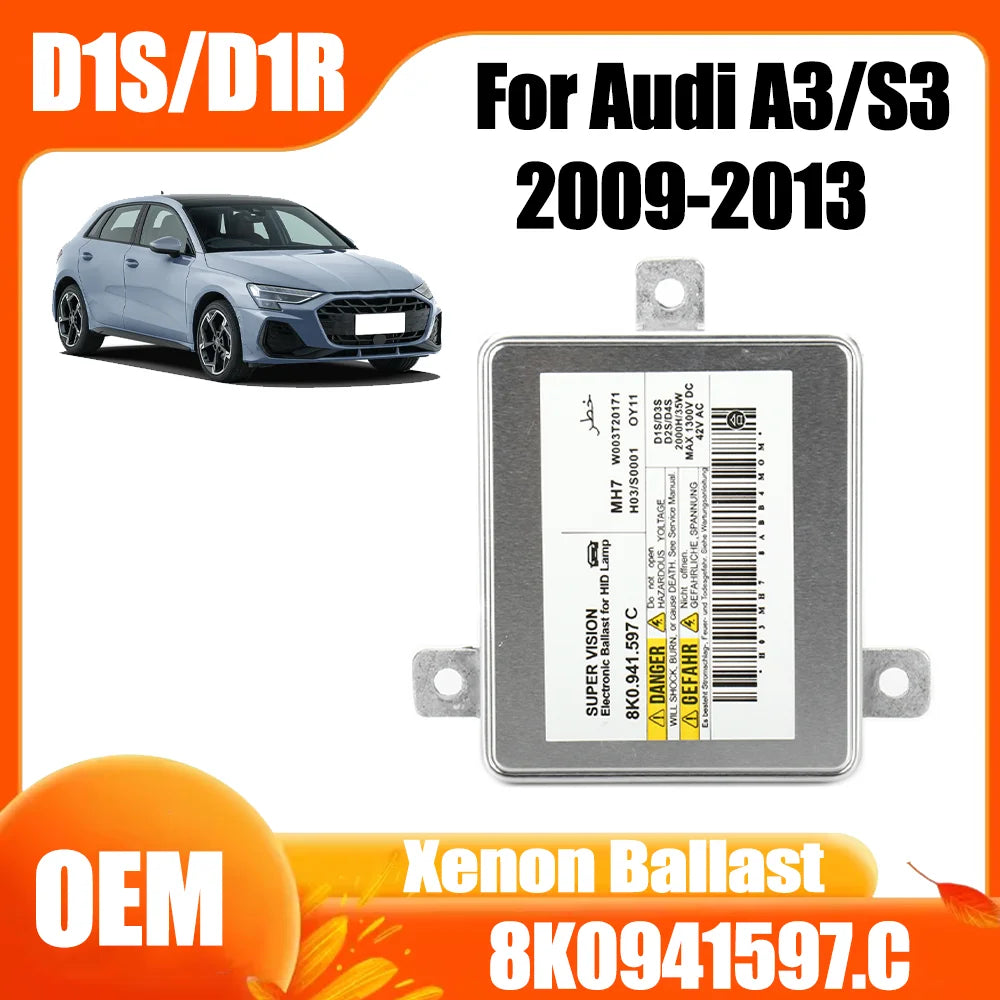 HID Ballast D1S/D1R Xenon Headlight electrics Ballast Control Unit Module 8K0941597.C For