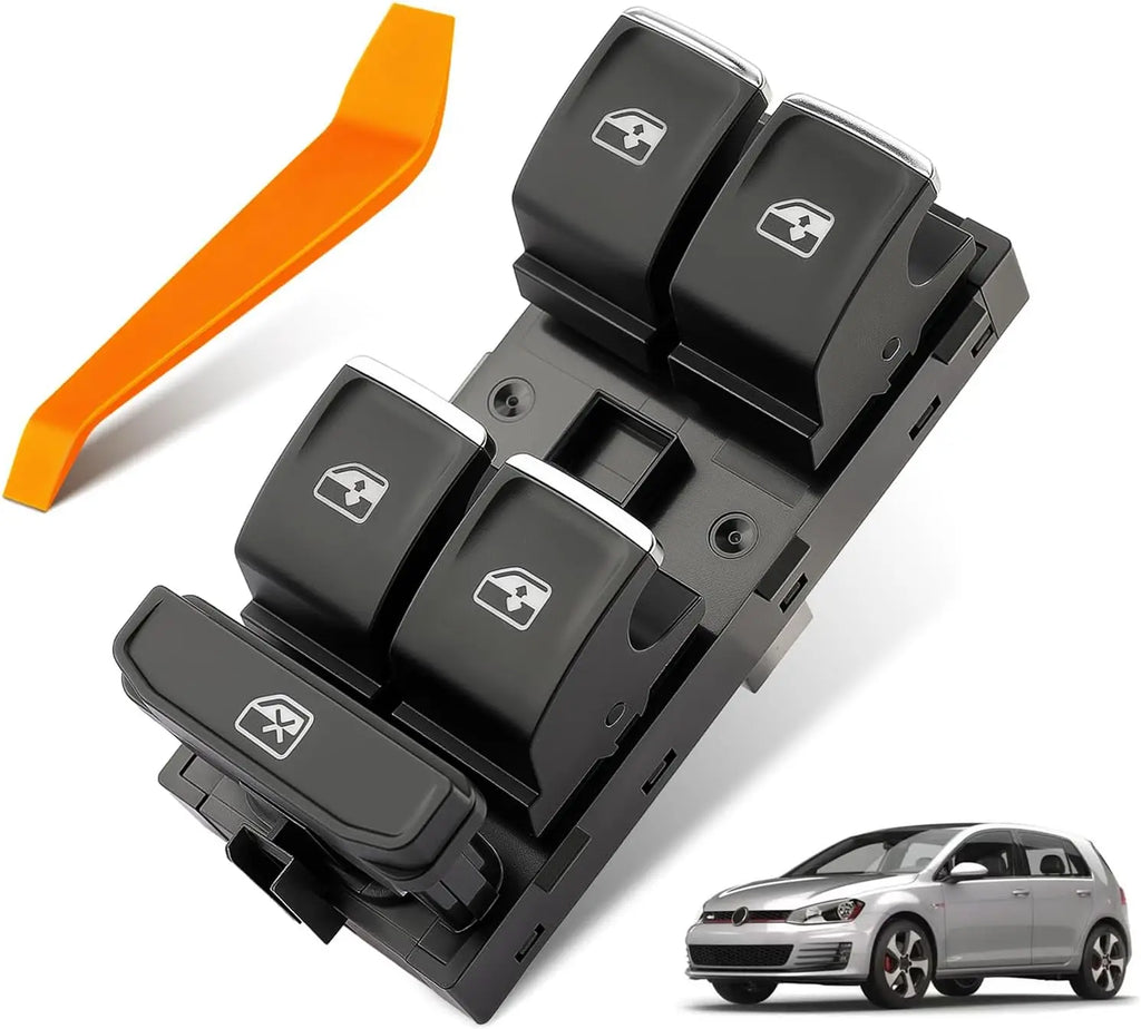 Car Power Window Switch Front Driver Side Window Master Switch Control Button Fo for VW MK7 B8 - Automotive LED Light