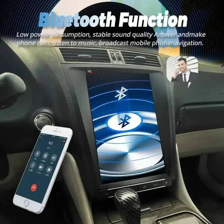 12.8" Touch Screen Android15 Car Radio For LEXUS GS300 GS350 Gs450h 2005-2011 GPS Navi Mul | AUTOKITSHOP