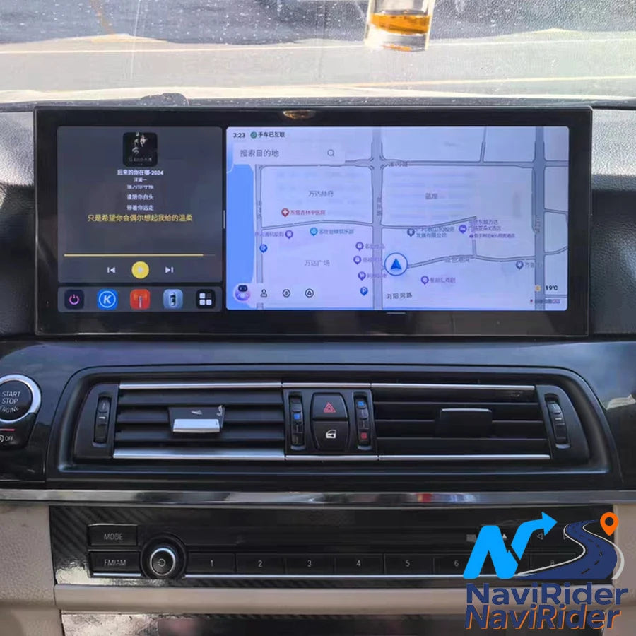 Radio Multimedia Player Android Car Radio Carplay Navigation WiFi 4G Bluetooth For BMW 5 S