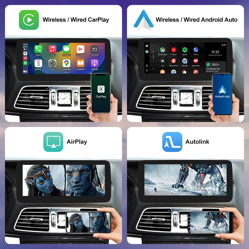 Touch Screen for Mercedes Benz E Coupe W207 Android Auto Wireless CarPlay Linux Car Multim | AUTOKITSHOP