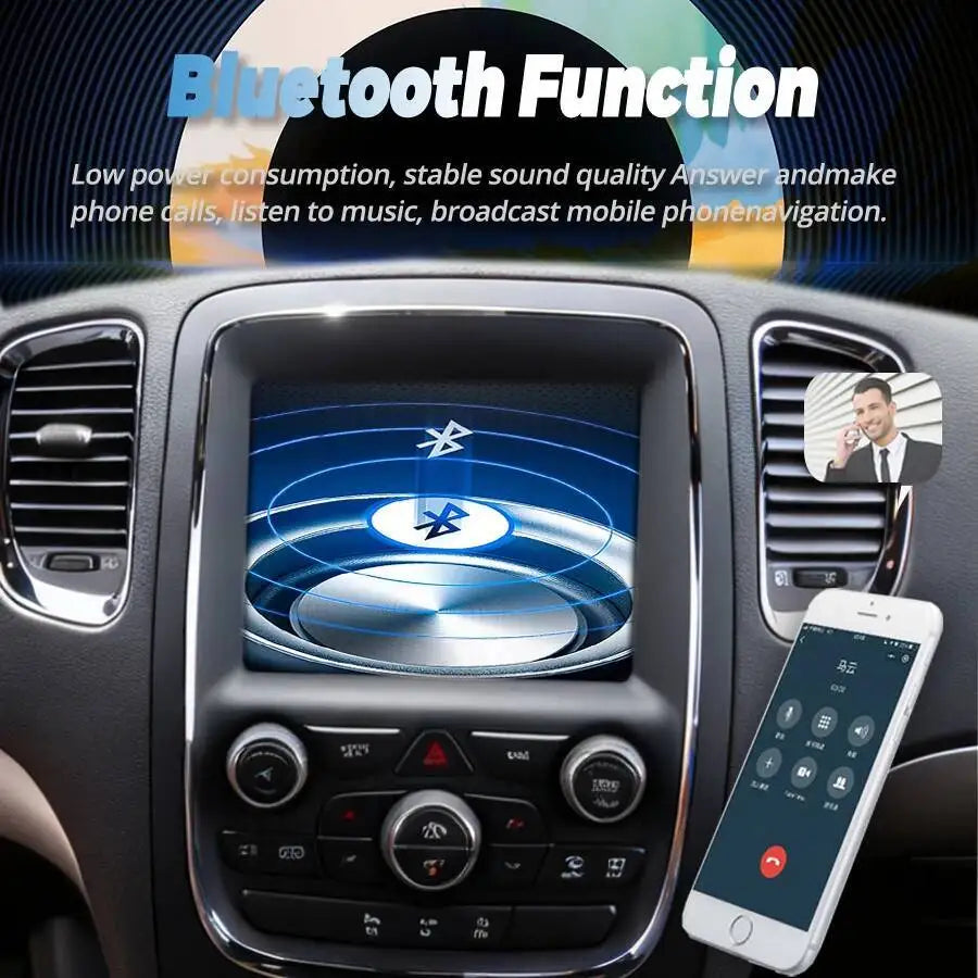 8.4inch Android 15 Car Radio Screen For Dodge Ram Durango Auto Multimedia Wireless Carplay
