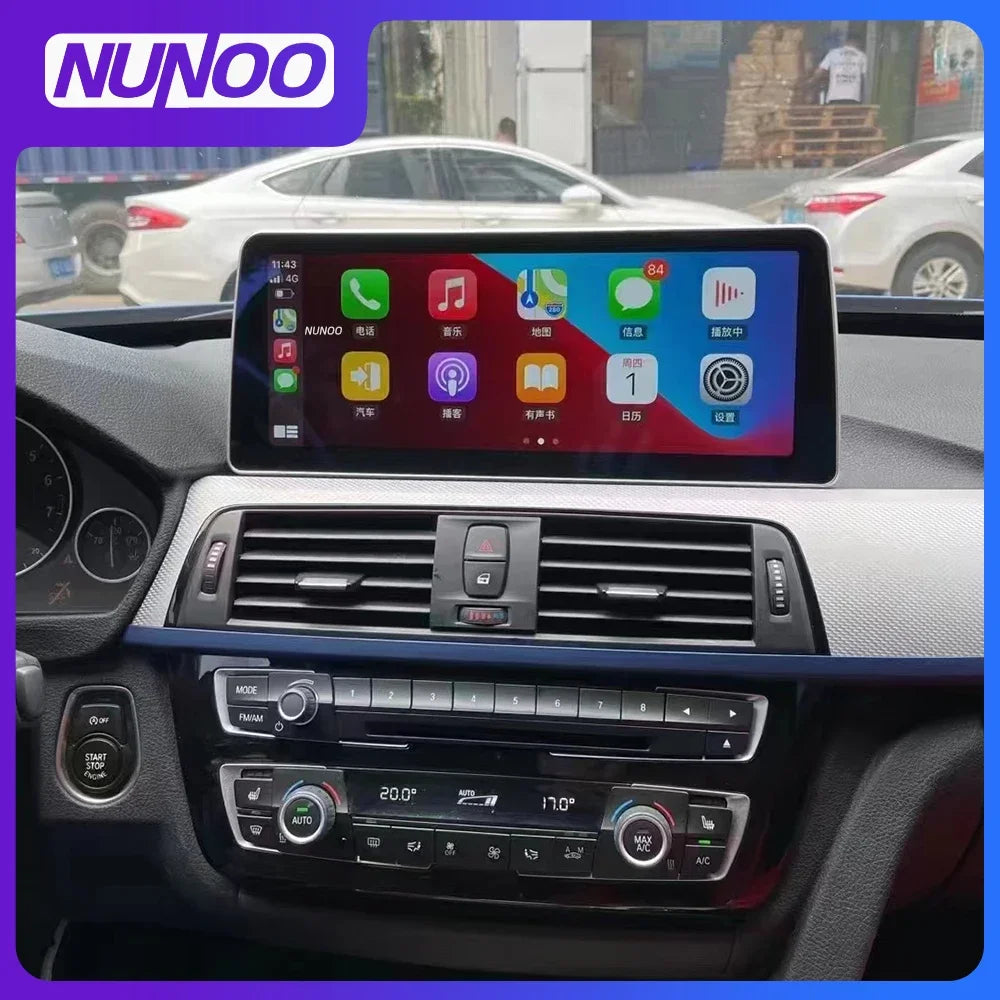 12.3inch Android 14 Car Radio Carplay For BMW 3 4 Series F30 F31 F34 F35 F32 F33 F36 Auto