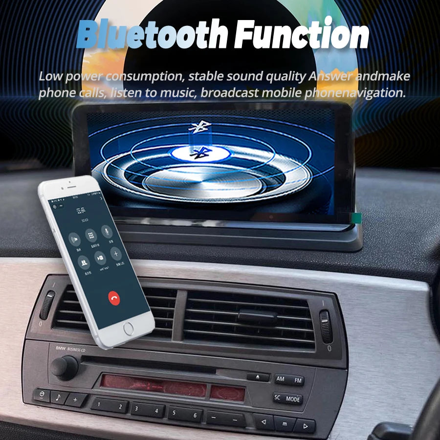 For BMW Z4 E85 E89 2002-2009 10.25" Android 13 Car Auto Multimedia GPS Navi Video Player Q