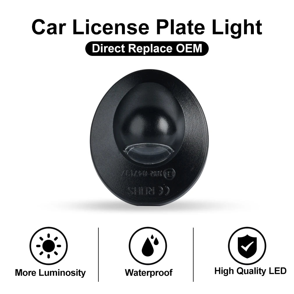 Auto Car LED License Plate Lights Number Lamp 12V LED Number Backlight Lamp For Ford Range
