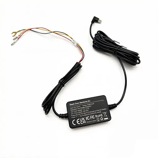 12 24V to 5V 2.5A Hardwire Kit for Car DVR Dash Cam Parking Monitor with Low Voltage Prote