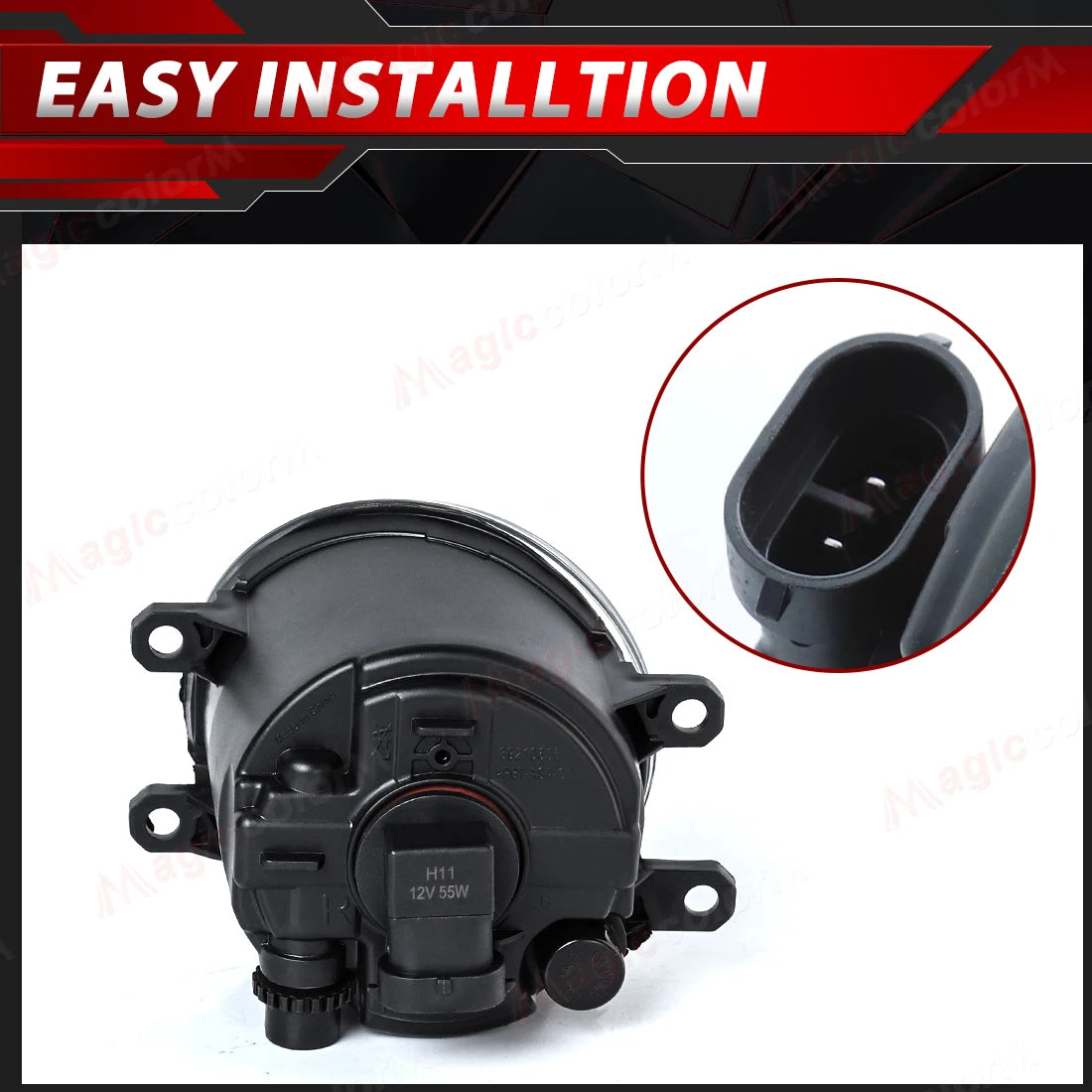 Halogen Fog Lamp For Toyota Corolla Camry Verso RAV4 Yaris Highlander Verso S Avensis Fog  | AUTOKITSHOP