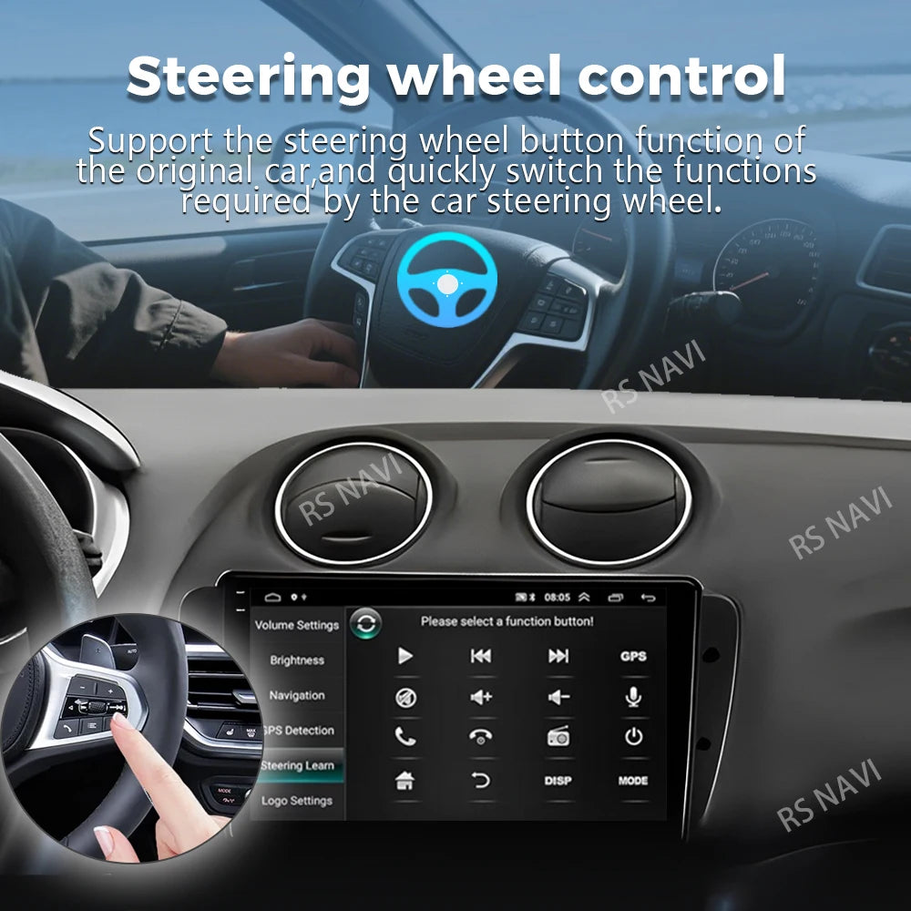 Android 16 For SEAT Ibiza 6J IV 4 2008 - 2015 2K QLED Stereo Car Radio Multimedia Video Pl