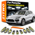 ZITWO LED Interior Light Bulb Kit For Porsche Cayenne 955 957 958 9PA 92A Turbo  for Porsche 2003-2013 - Canbus LED Car