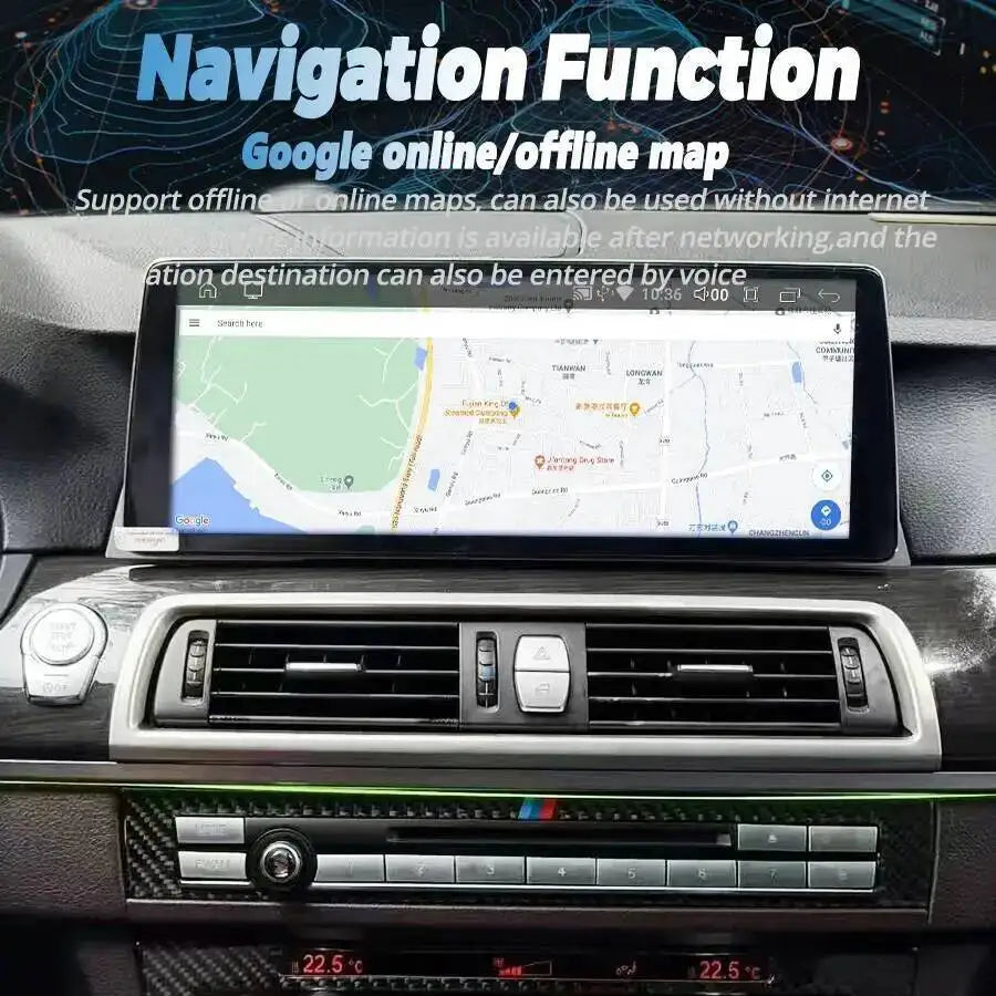 RGB - Ambient Light - for BMW F18 F10 F11 - App Control - Car Interior Lighting