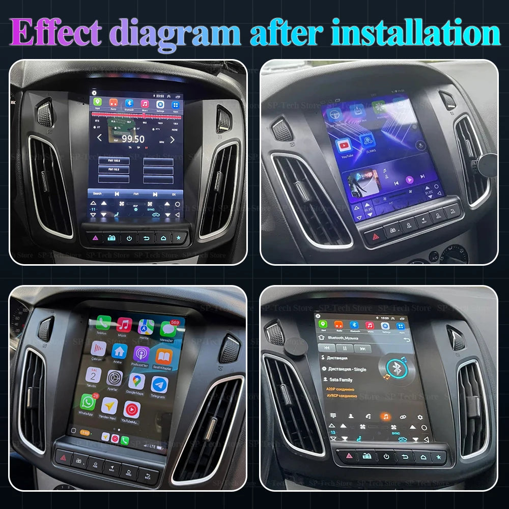 9.7 Inch Android 16 For Ford Focus 3 Mk 3 2011 2012-2019 Multimedia Head Unit Car Player G | AUTOKITSHOP