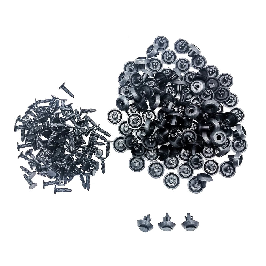 100pcs/lot Engine Cover Grille Bumper Retainer Push Clips For Toyota 90467-07211