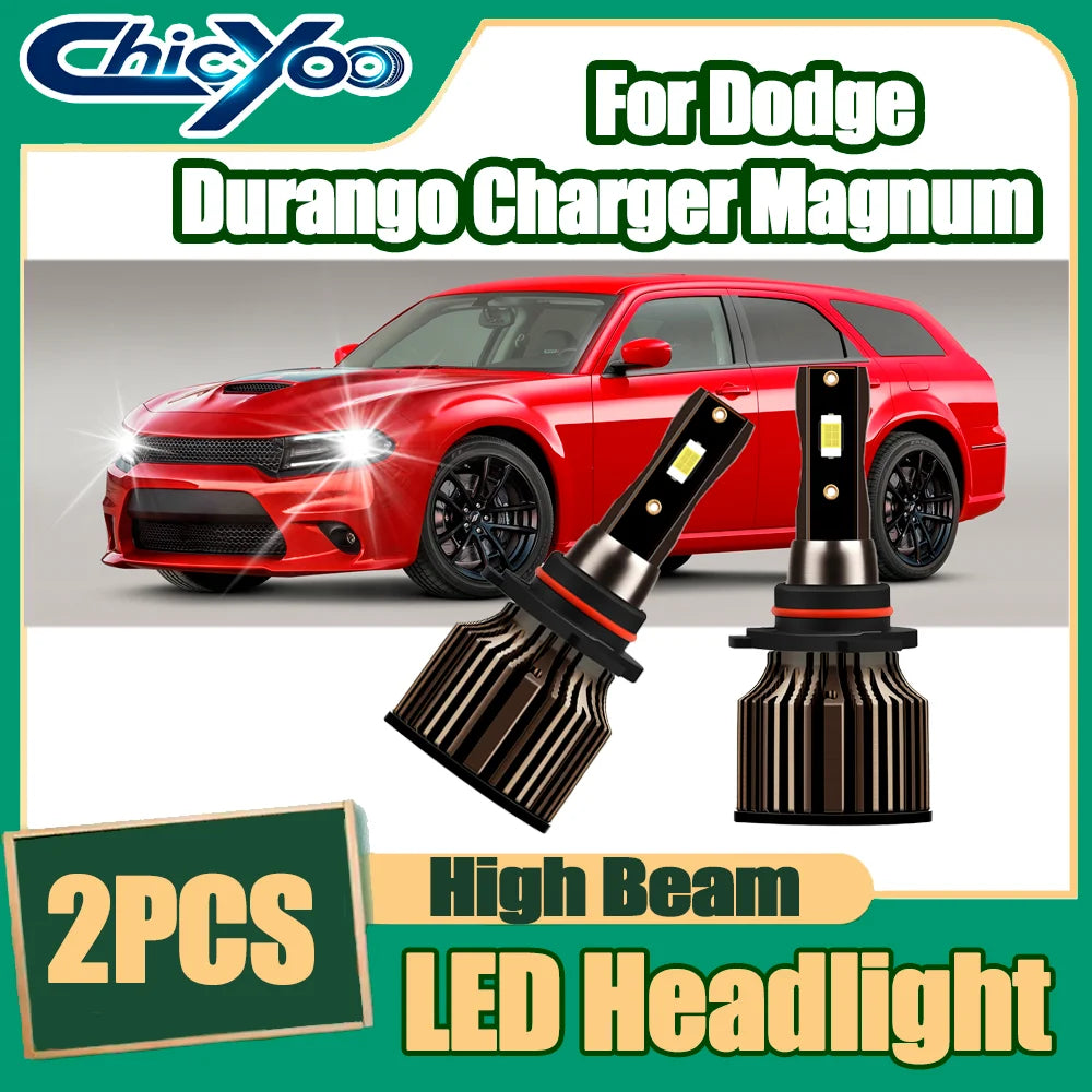 2X 6500K White 9005 High Beam LED Headlight 20000LM 120W 3570 CSP Chips Canbus No Error 12