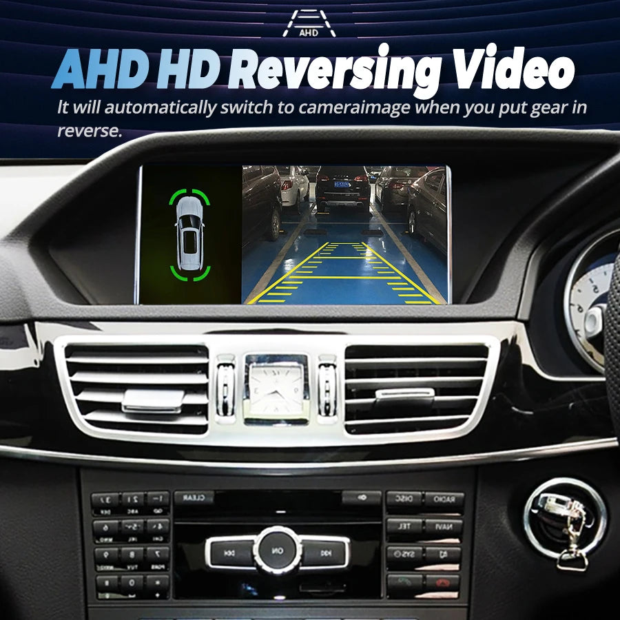 8inch DSP Qualcmm 668S AHD Screen For Benz E W207 A207 C207 2014 Android 14 Navi BT Wirele