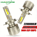 H1 H4 H7 LED Headlight H11 9005 9006 Plug And Play Auto Lights 2200000LM With Turbo Fan Co