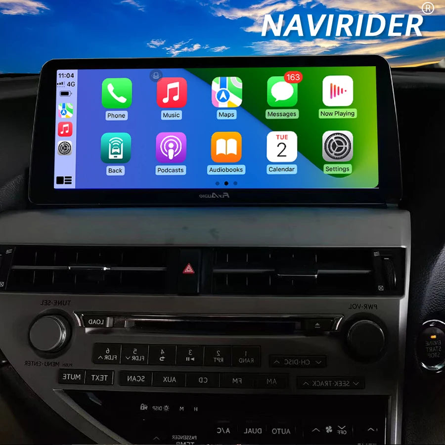 RHD Navigation Android 15 Car Radio HU For LEXUS RX350 RX270 RX300 2009-2015 AHD Wireless