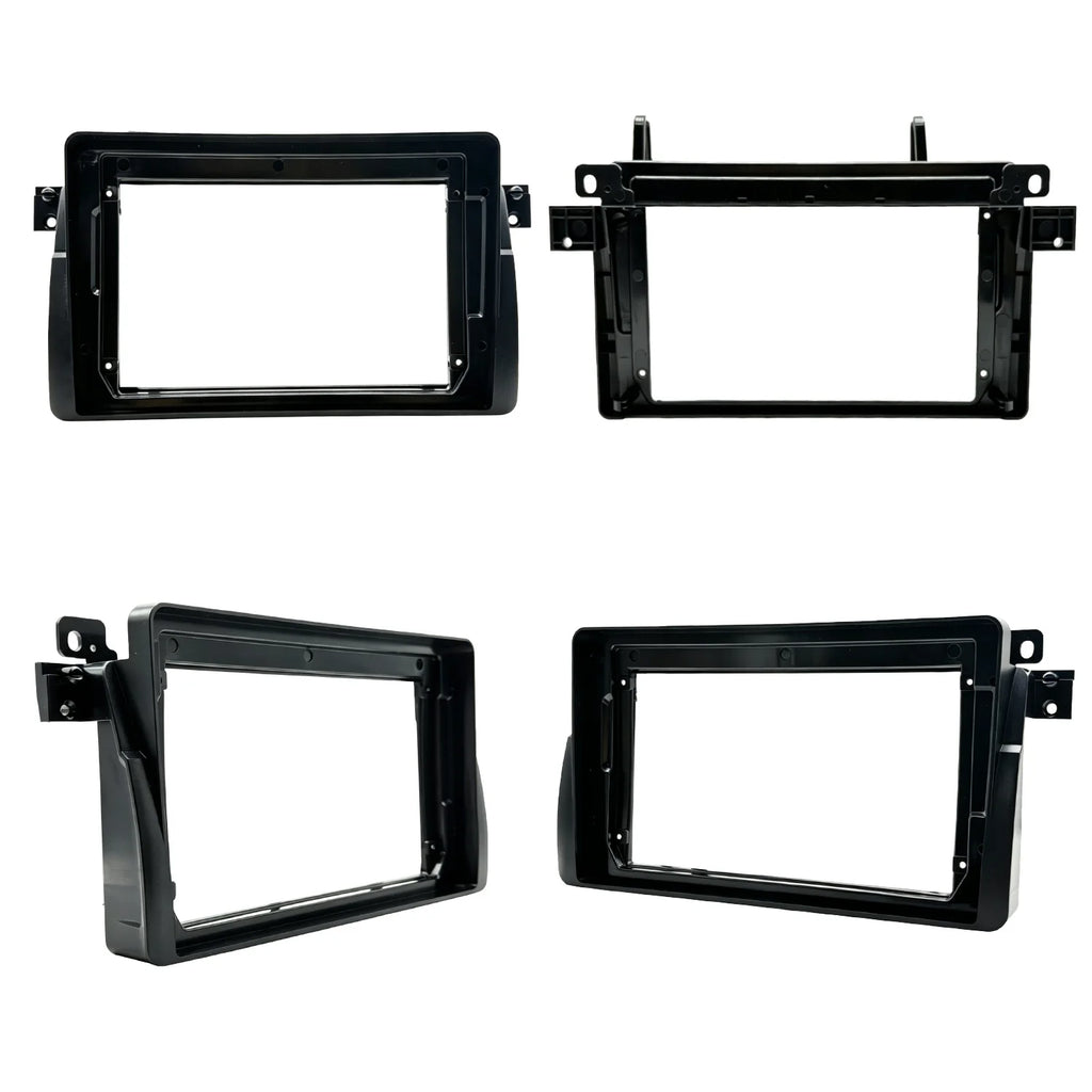 9 Inch Radio Fascia Frame for BMW 3 Series E46 1998-2005 2DIN Stereo Installation Dash Tri