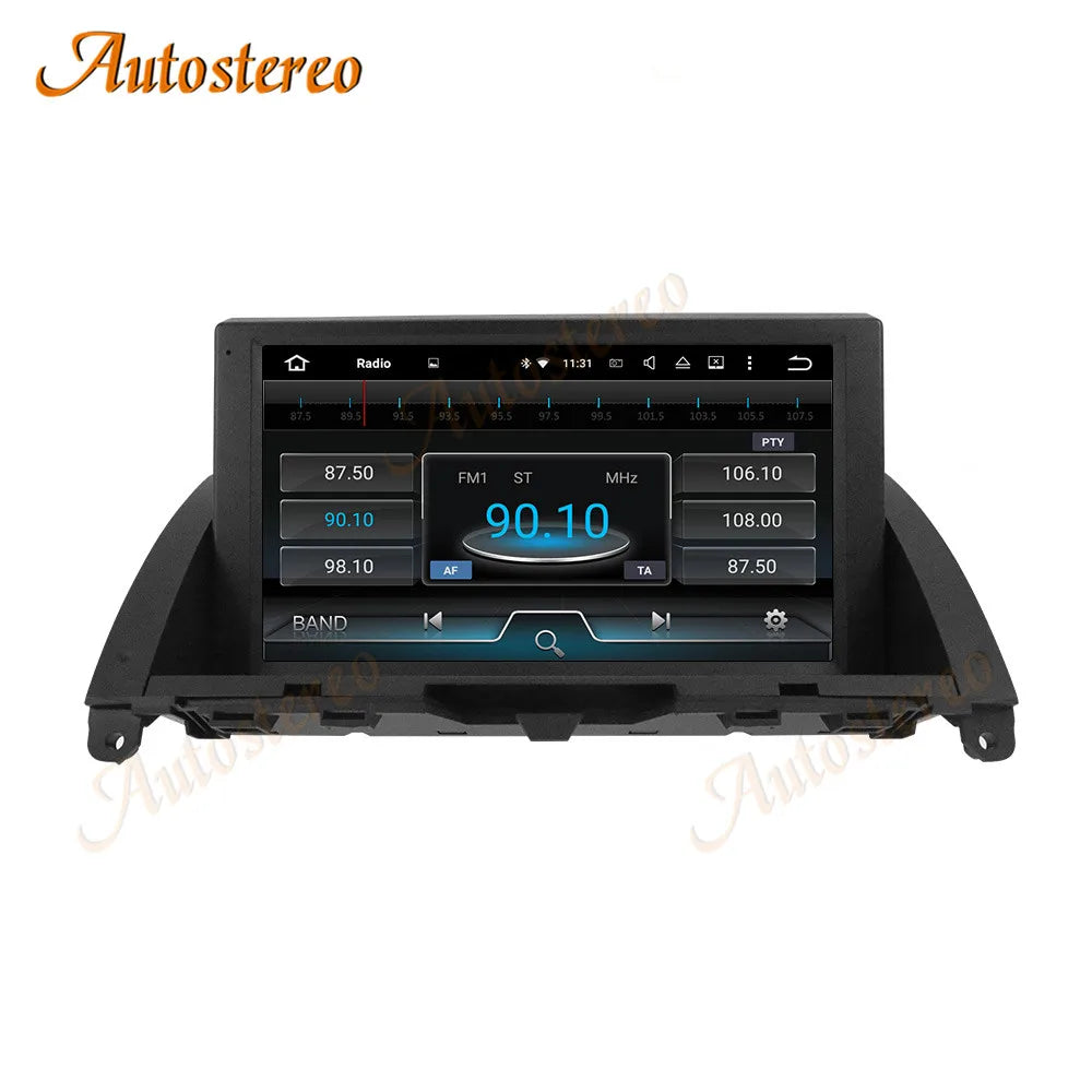 8 Inch Android 13 For Mercedes Benz C Class W204 2007-2010 Car GPS Navigation Multimedia P